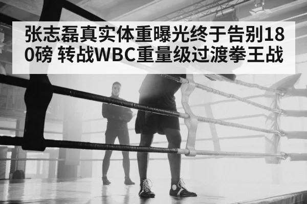 张志磊真实体重曝光终于告别180磅 转战WBC重量级过渡拳王战